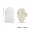 Celebridade da Internet Forma Geométrica Vela Perfumada Molde de Silicone Estilo Coreano Vela Perfumada Enfeites de Gesso