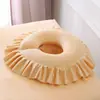 Almohada para cama de belleza, cojín con agujero facial para cama de masaje, almohada con agujero para reposacabezas, suministros para salón de belleza, reposacabezas en forma de U para tratamientos corporales