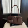 Bolso de Hombro Casual Único y Simple de Moda Otoñal 2026 Transfronterizo, Bolso de Axila para Mujer Texturizado de Alto Valor de Nicho