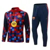 2627 Uniforme de Treino Real Madrid Outono e Inverno Uniforme de Futebol Manga Longa Atletico Jogo Treino Inter de Milão Camisa Esportiva Casual