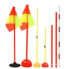 Balde de Jardim com Furos, Balde de Sinalização, Estrutura de Obstáculos, Poste de Sinalização, Equipamento de Treinamento de Futebol, Conjunto de Integração Sensorial e Treinamento Físico, Aprovado pelo Fabricante