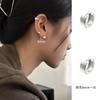 Brincos de anel simples feminino osso da orelha stud de alta qualidade anel de osso da orelha anel de orelha brincos de fivela de orelha brincos de agulha de prata esterlina 2024 nova moda