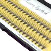 Extensiones de Pestañas Tipo Pegamento de 10 Piezas para Salones de Belleza, Pestañas de Fusión en Caliente de Pelo Único, Pestañas Postizas Estilo Asiático