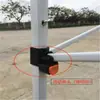 Accesorios para Carpas de Paraguas de Cuatro Patas para Puestos, Actividades de Exhibición Plegables Retráctiles, Sombrilla, Columna de Pata con Botón de Mármol Metabo