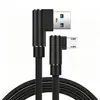 Cabo de Dados Duplo Cotovelo Cabo de Dados Tipo-C Cabo de Carregamento Rápido Duplo Cotovelo USB Aplicável a Apple Android Cabo de Carregamento Tipo-C