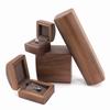 Huayucheng Factory Caja de Joyería Caja de Madera para Joyería Caja para Anillos Caja de Madera de Nogal Caja de Regalo Accesorios