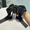 Presilha de Cabelo Preta com Laço Grande, Estilo Super Fada, Rejuvenescedora, Presilha de Cabelo com Laço Extra Grande para Mulheres, Presilha de Cetim para a Parte de Trás da Cabeça, Acessório de Cabelo