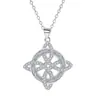 Collar de Nudo de Bruja Más Vendido Transfronterizo para Mujeres, Estilo Celta de Gama Alta de Nicho, Único y Elegante, Collar de Diseño de Lujo Ligero