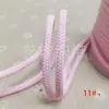 Corda Redonda Poliéster Sem Alma Espessura 5mm Núcleo Oco Corda de Poliéster Textura Grossa Corda para Bolsa Tecida à Mão Corda para Carregar Roupas Amarradas Cordão