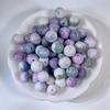 Venta al por mayor de cuentas de porcelana de 10 mm, cuentas de dragón esmaltadas de colores, cuentas redondas de vidrio sueltas, material para collar y pulsera hecho a mano.