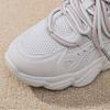 [Personalizado] Zapatos Casuales Versátiles Deportivos de Primavera y Otoño Malla Suela Gruesa Zapatos de Papá Zapatillas de Running de Moda para Mujer