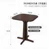 Juego de mesa y silla de estilo retro para restaurante western, sofá de cabina comercial, mesa y silla para cafetería, mobiliario para bar de comedor y restaurante