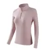 Sudadera de golf transfronteriza con media cremallera, top de trabajo para club, ropa de golf de manga larga para mujer, hecho a medida