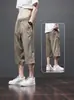 Pantalones 7/8 para Hombre 2026 Verano Corte Holgado Talla Grande Secado Rápido Shorts Casuales Delgados Transpirables Pantalones Deportivos 7/8 Modernos