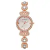 Reloj Pulsera de Calcedonia Douyin Live Corona de Reloj Joyería Moda Reloj para Dama Reloj de Mujer Reloj de Cuarzo
