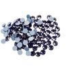Imitación austriaca promedio pegamento termofusible perforación termofusible vidrio amatista loto DIY ropa diamantes de imitación ropa de baile perforación en caliente venta al por mayor