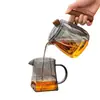 Juego de Té de Vidrio 2026 Modelo Nuevo para Uso en Casa, Tetera de Recepción de Oficina Personal de Gama Alta, Taza de Té Kung Fu, Bandeja de Té