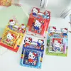 Nuevo Mini Cuaderno Hello Cat Set de Dibujos Animados con Bolígrafo Combo para Estudiantes de Primaria Diario Cuaderno de Bolsillo