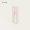 Calcetines Bangxuan para niños, leggings de algodón para bebé de primavera y otoño, adecuados para usar como prenda exterior, calcetines unitalla versátiles de color liso para niños pequeños, elegantes