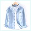 Camisa de Mezclilla FUIV Abrigo para Niños Otoño e Invierno Casual Camisa Versátil de Manga Larga Top de Gama Alta para Otoño e Invierno