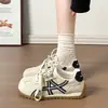 Tênis Vermelho Forrest Gump Feminino 2026 Novo Primavera Malha Tênis Feminino Sola Grossa Estudante Casual Esportivo Tênis de Treino Alemão Feminino
