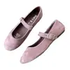 Zapatos Casuales de Gamuza Estilo Coreano 2026 para Uso Diario, Talla Grande, Zapatos Planos Versátiles con Correa para la Muñeca para Mujer