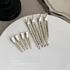Pinza Minimalista sin Costuras para el Cabello para Mujer, Fijación de Raíz del Cabello, Pinza para Dar Volumen, Pinza de Pato para Posicionamiento de Maquillaje, Accesorio para el Cabello de Pinza de Pato de Corona Alta