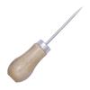 Lezna de Calabaza Simple, Lezna de Calabaza Doble, Cabeza Recta, Codo, Lezna de Agujero Mediano, Lezna para Reparación de Zapatos, Lezna Perforadora de Cuero, Lezna con Mango de Madera