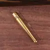 Nuevo Portacigarrillos de Latón Transfronterizo para Comercio Exterior con Filtro de Varilla Deslizante, Pipa Portátil Totalmente de Latón para Varios Grosores de Cigarrillo