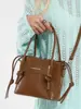 Bolso Cuadrado Pequeño Exquisito Estilo Retro Francés 2025 Nuevo Bolso de Hombro Único Cruzado de Marca Nicho Bolso de Mano de Alto Valor de Moda para Mujeres