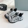 Zapatillas Deportivas Giratorias con Botón para Niños 2026 Otoño Nuevo Estilo Unisex para Niños Zapatos tipo Papá para Niños Medianos y Grandes Transpirables Casuales Zapatos para Niños