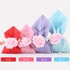 Oferta Especial de Liquidación Bolsa para Dulces de Boda de Imitación de Cáñamo Bolsa para Dulces de Boda de Satén Bolsa de Almacenamiento en Paquete Bolsa de Viaje Ropa Interior Zapatos y Calcetines Bolsa Portátil con Cordón