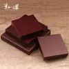 Estante para Thangka Adornos Base Rectangular de Madera Maceta Florero Taishan Piedra Estatua de Buda Maceta para Bonsái Artesanía