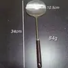 Espátula de Aço Inoxidável Espátula de Noz Imitação Espátula de Cogumelo Espátula de Cozinha Dumplings Fritos Colher de Fritar Restaurante Cabo Estendido Colher de Cozinha Espátula