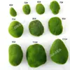 Pedra de Musgo Artificial Parede de Plantas Verdes Musgo Bonsai Bonsai Micro Paisagismo Enfeite DIY Decoração Pedra de Cabelo Artificial Decoração