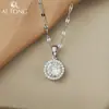 Aitong Jewelry Lujo Accesible Collar de Nicho Circonita Elegante Collar que No se Desvanece Perla de Gama Alta Collar Versátil Diario