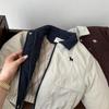 Ropa de Algodón para Niños 2026 Moda Otoño e Invierno Marca de Tendencia Chaqueta de Béisbol para Niños con Cuello Campana