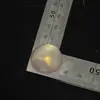 Nuevo Estilo Brillo Fino Ojo de Gato Semicírculo Tamaño Grande [25*25mm] Materiales de Diseño Hechos a Mano para Zapatos de Madera DIY en Stock