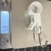 Gancho Clipe de Tubo Furo-Livre Manga Móvel Através do Tubo Fixador Plástico Gancho Giratório Haste de Toalheiro