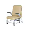 Silla Acompañante para Descanso de Almuerzo, Cama Plegable de Almacenamiento Médica para Descanso, Silla Plegable de Acero Inoxidable, Portátil para Uso en Casa