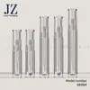Pedido Jinze: Tubos de Brillo de Labios Completamente Transparentes con Fondo Redondo/Forma de Labio, Materiales de Empaque de Tubo Vacío de Plástico