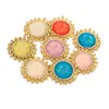Joyería Transfronteriza Collar Sencillo Colgante Accesorios para Mujer Sol Sonriente Cadena para Suéter Colgante Acero Inoxidable Joyería Versátil