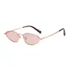 Gafas de sol de titanio puro serie miu OMU A52S para mujer 52, estilo old money, montura cat-eye elegante MM98755