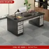 Escritorio Moderno Sencillo para Gerente de Oficina/Estación de Trabajo del Personal Juego de Escritorio y Silla con Cajones Escritorio para Computadora Escritorio para Computadora en Casa