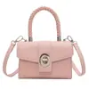 La bolsa popular de este año para mujer con estampado de cocodrilo, bolso pequeño cuadrado, tendencia de moda coreana, bolso de mano, bolso cruzado, venta al por mayor de fábrica