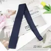 Corbata en Stock, Corbata de Punto Plano, Versión Estrecha, de Lana, Casual Británico, Versátil, Estilo Universitario Femenino, Color Sólido, de Moda