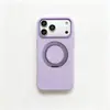 Aplicable a iPhone 18 Pro Max Funda para Teléfono con Soporte Magnético Líquido Apple 17 Tacto Suave Mate Antigolpes Protectora