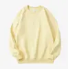 Sudadera de Felpa Pesada con Logo Personalizado, Sudadera Oversize de Cuello Redondo Caída de Hombros para Primavera y Otoño, Sudadera Unisex con Hombro Caído y Texto Impreso