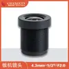 ChuangAn Optoelectronics Lente de 4.3mm Lente M12 de Montaje en Placa 1/3 Lente de Megapíxeles