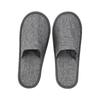 Pantuflas Desechables de Lino Algodón para Hotel Verano Media Pantufla Gruesa Transpirable Antideslizante para Uso en Hotel y B&B